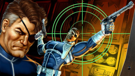Nick Fury Marvel: Ultimate Alliance Digital Painting 2006