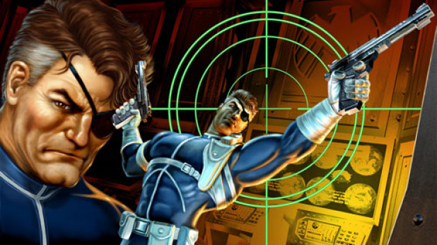 Nick Fury Marvel: Ultimate Alliance Digital Painting 2006