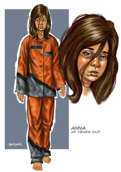 Anna Character Design Photoshop 2009