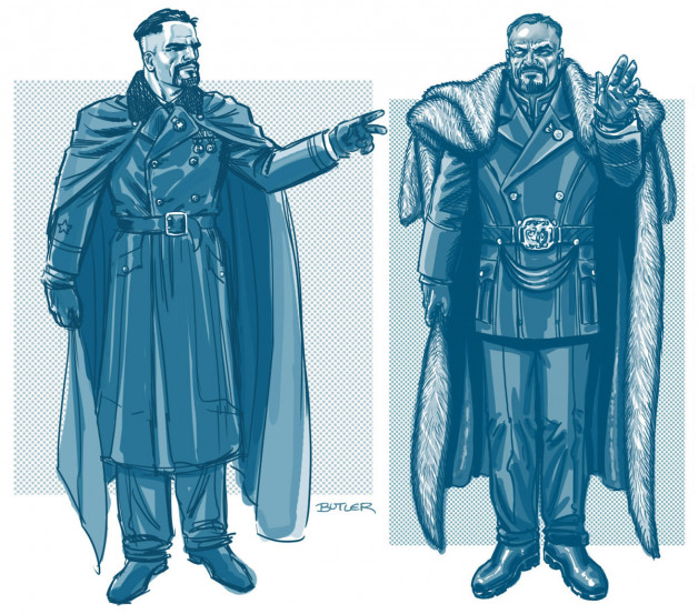 Dictator Character Design Photoshop  2009