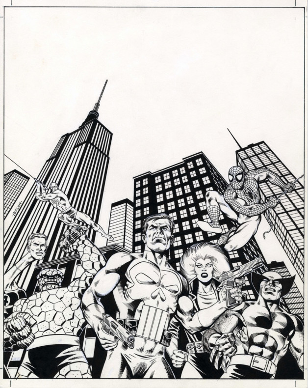 City Campaign Set TSR, Inc. Brush and Ink 1989