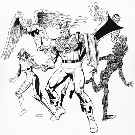 Ultimate Powers TSR, Inc. Brush and Ink 1987