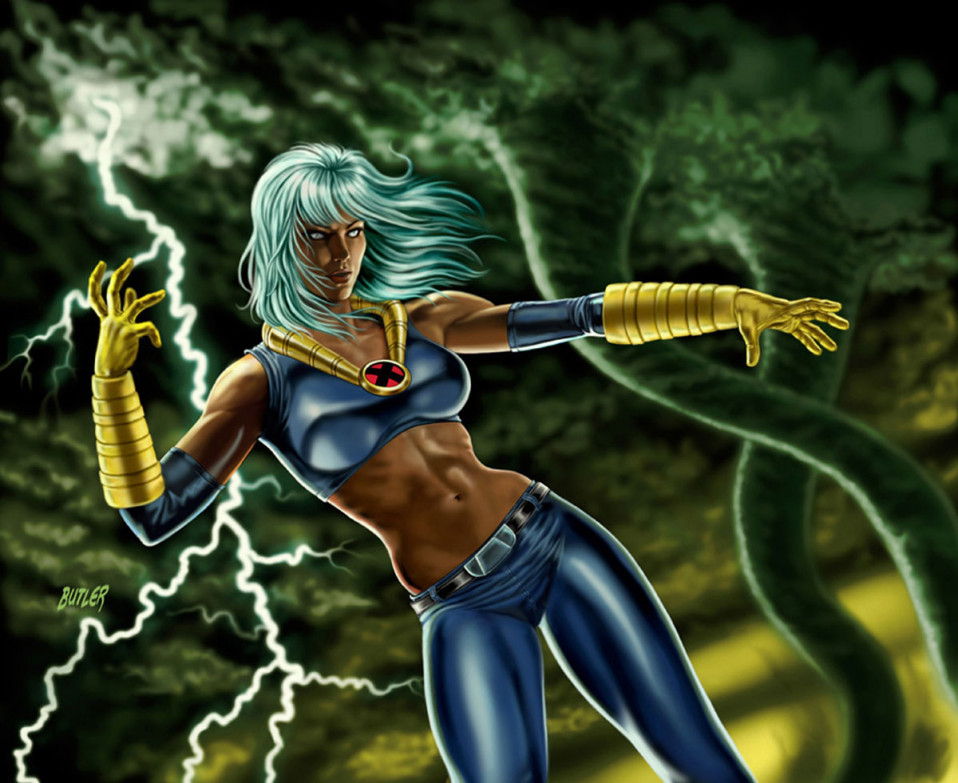 Storm X-Men Legends II  Digital Painting 2005