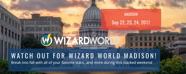 Wizard World 2017 Banner collage
